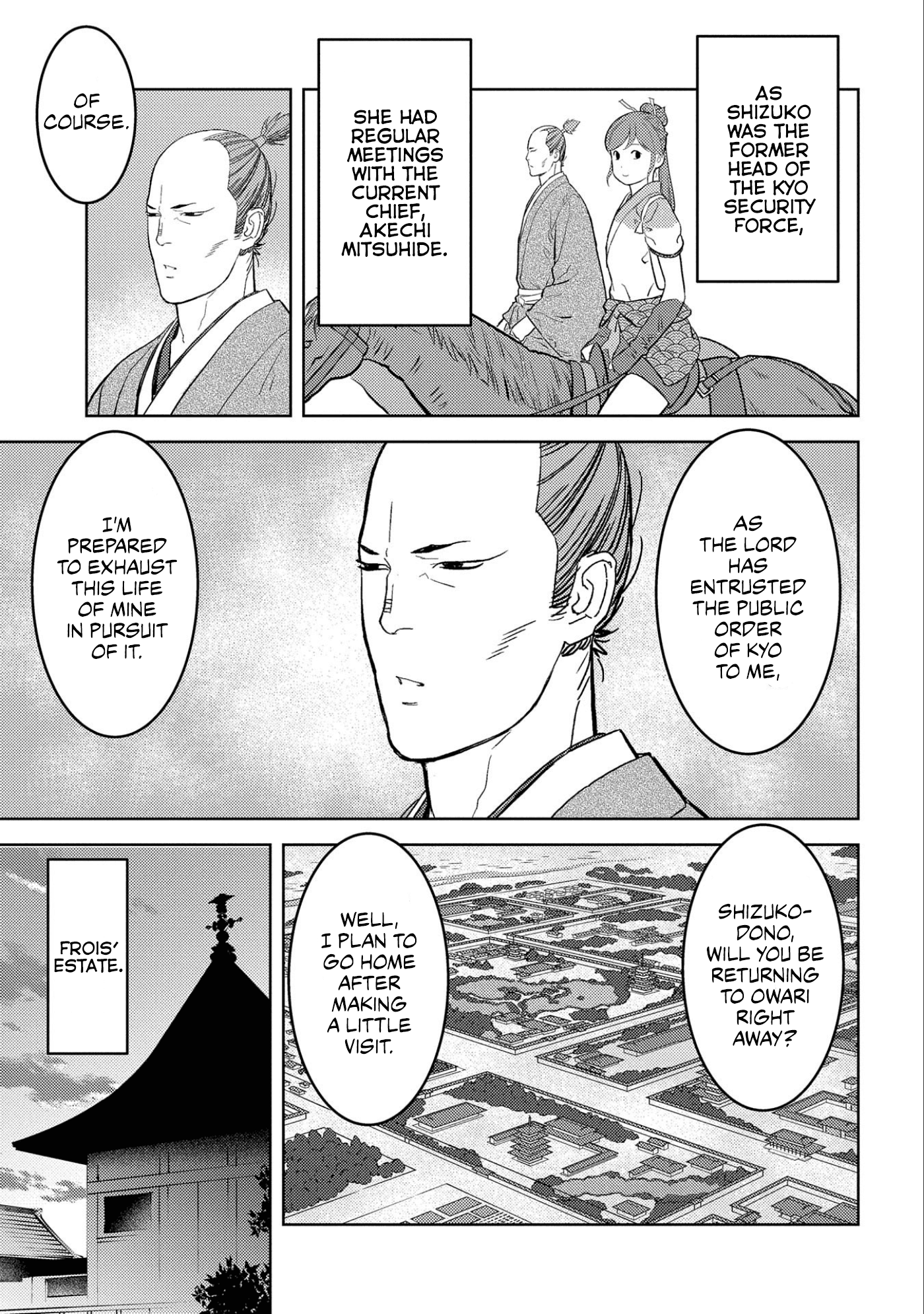 Sengoku Komachi Kuroutan: Noukou Giga Chapter 61 9